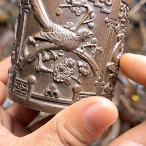 铜制工艺摆件把玩