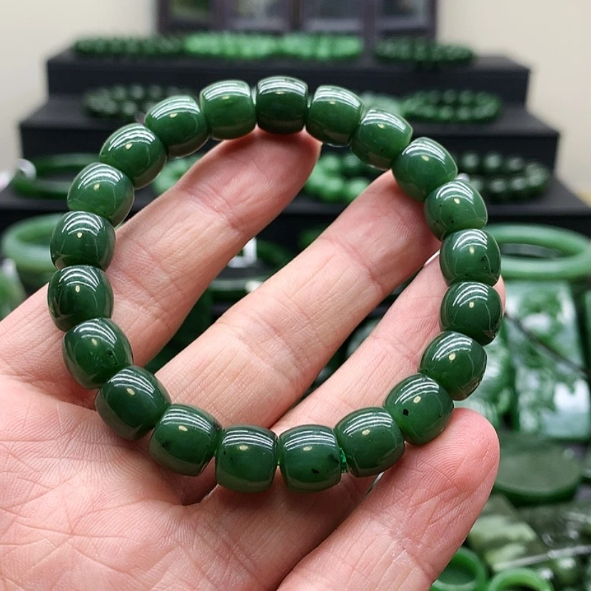 【闪购商品】和田玉（碧玉）手链未镶嵌