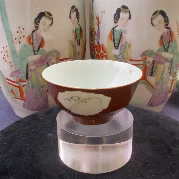 碗12758紫金釉碗