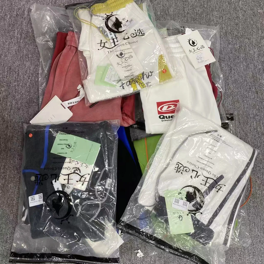 【其中一条】A002新款时尚百搭拼接长裤