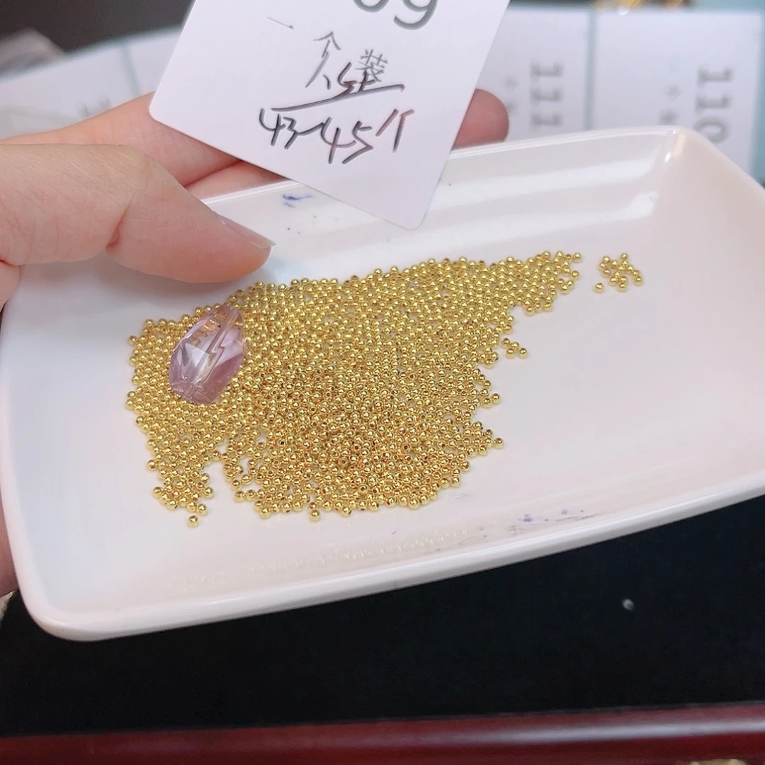 紫晶珠宝半成品银S925镀金镶嵌109