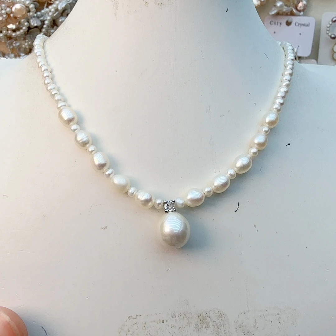 颈饰淡水珍珠未镶嵌