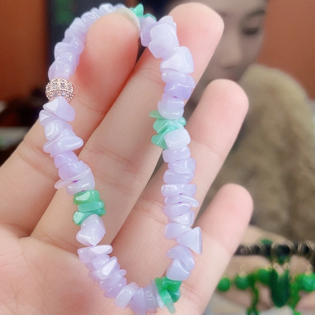 翡翠未镶嵌耳饰饰品