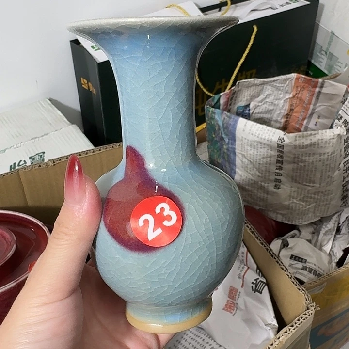 摆件陶郑家钧窑摆件