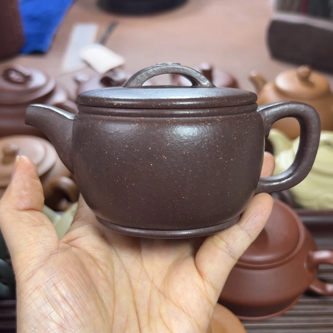 紫泥茶壶汉瓦 180cc