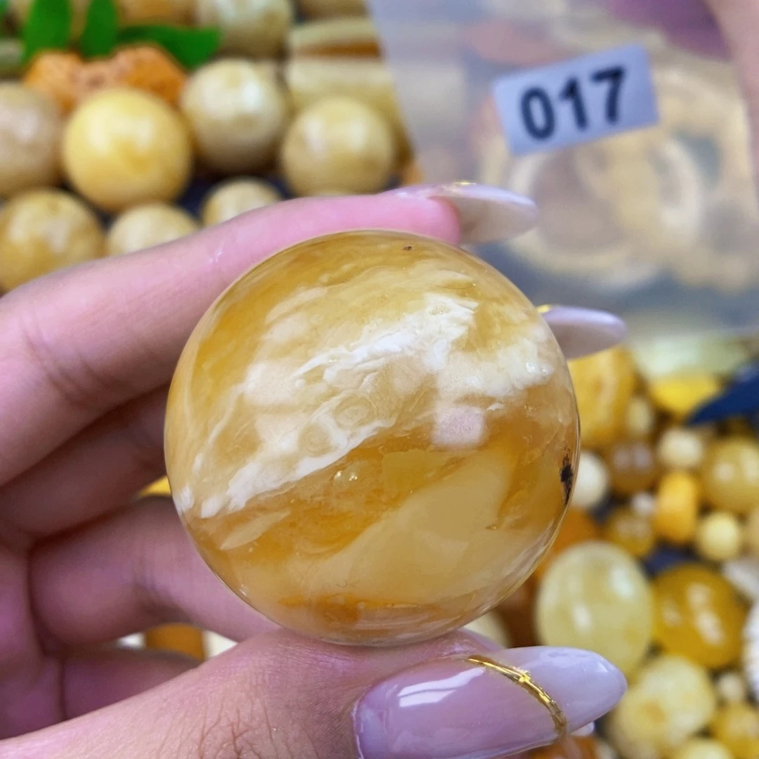 琥珀未镶嵌珠宝奇石38.5 粉