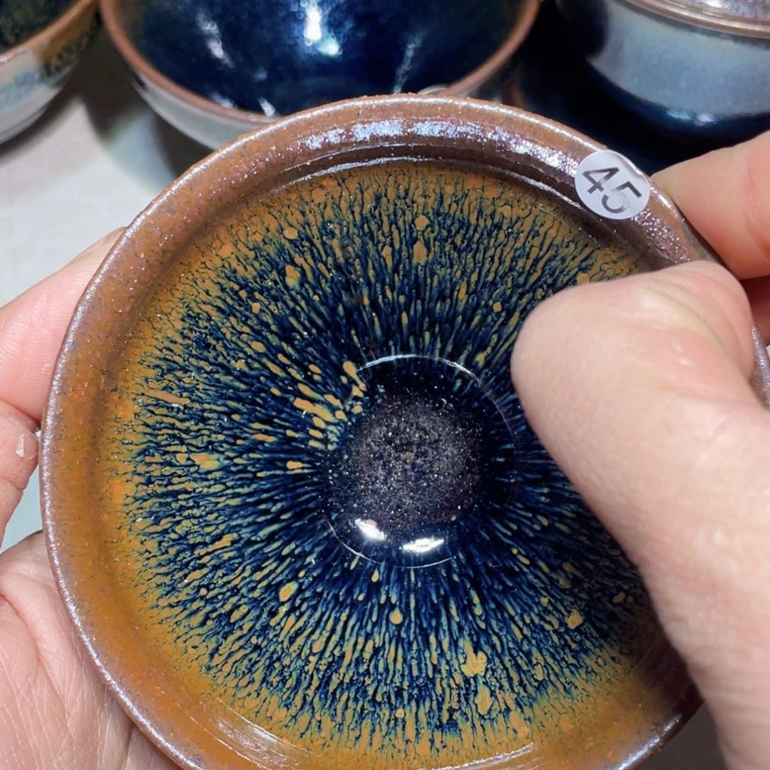 茶盏龙窑柴烧建盏45