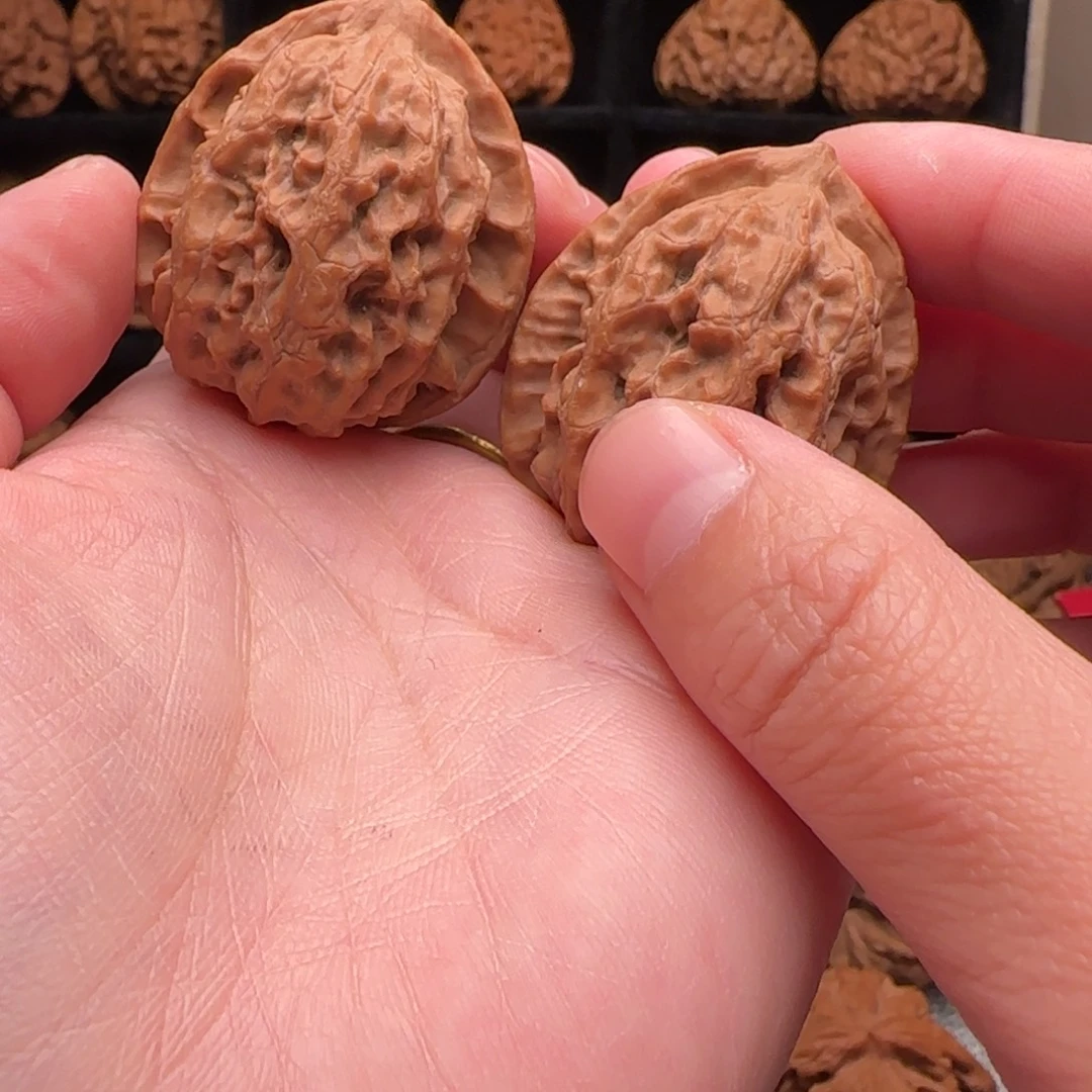 吊坠文玩核桃35梨木台