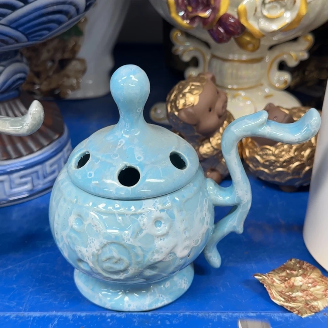 瓷片陶瓷工艺花瓶摆件