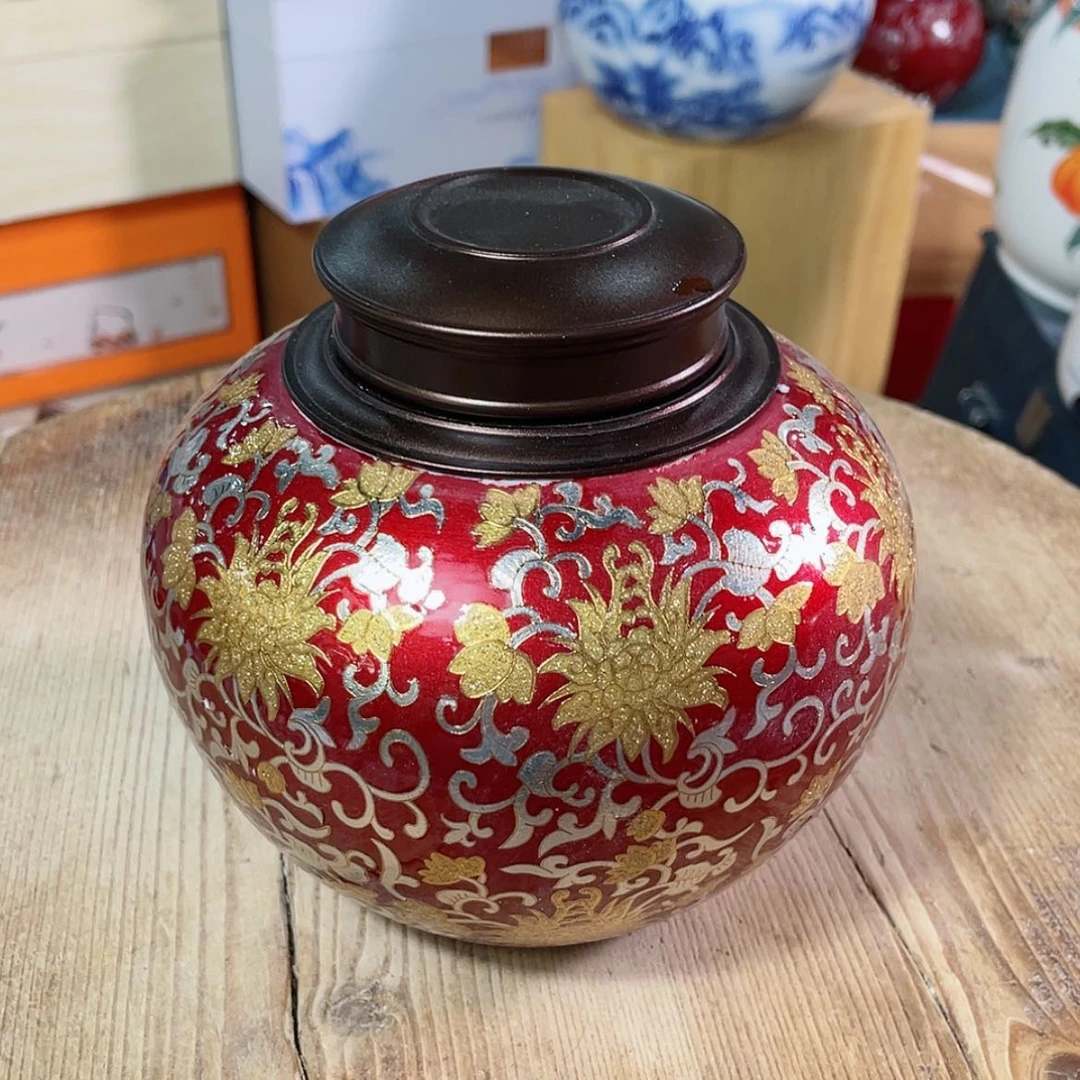 【闪购商品】罐陶瓷茶叶罐密封罐
