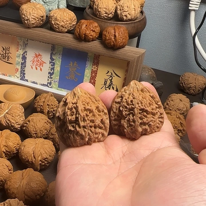 文玩核桃吊坠37全品满天星核桃