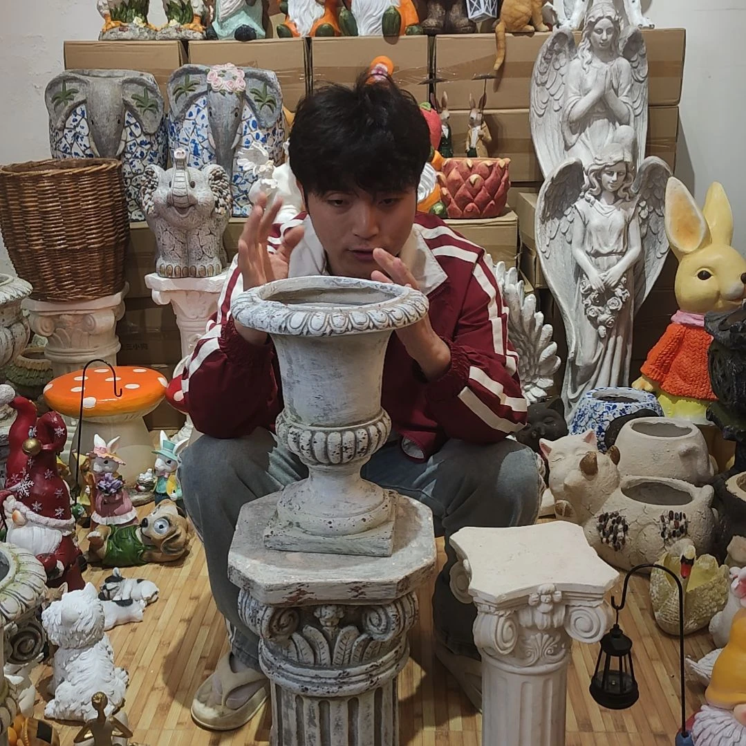 合成树脂30厘米罗马花盆