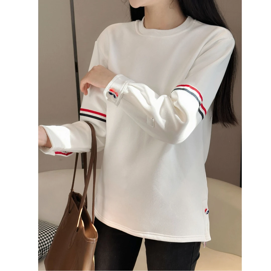 设计感时尚潮流字母图案复古百搭短袖T恤女2025夏季新款圆领上衣