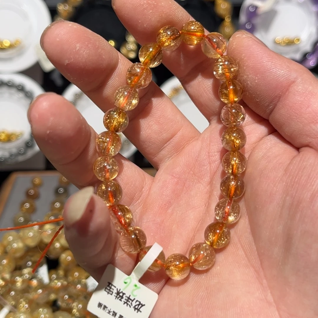 7***.水晶手链未镶嵌发晶