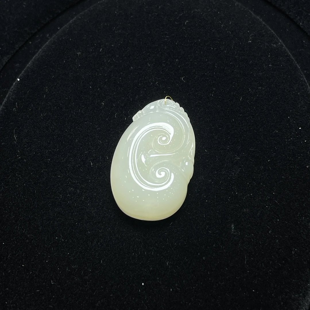 【撩玉】和田玉如意吊坠