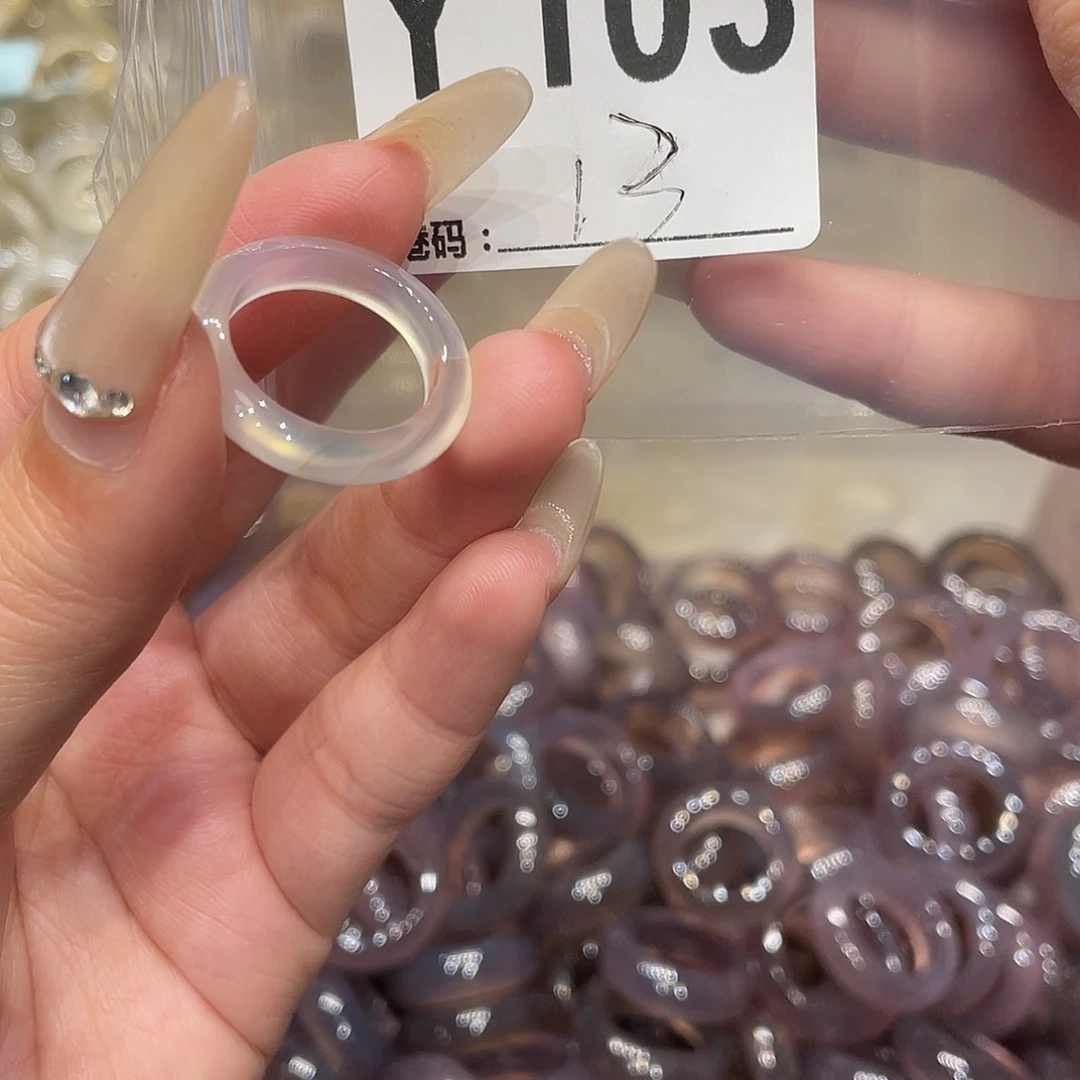 玛瑙/玉髓未镶嵌戒指103