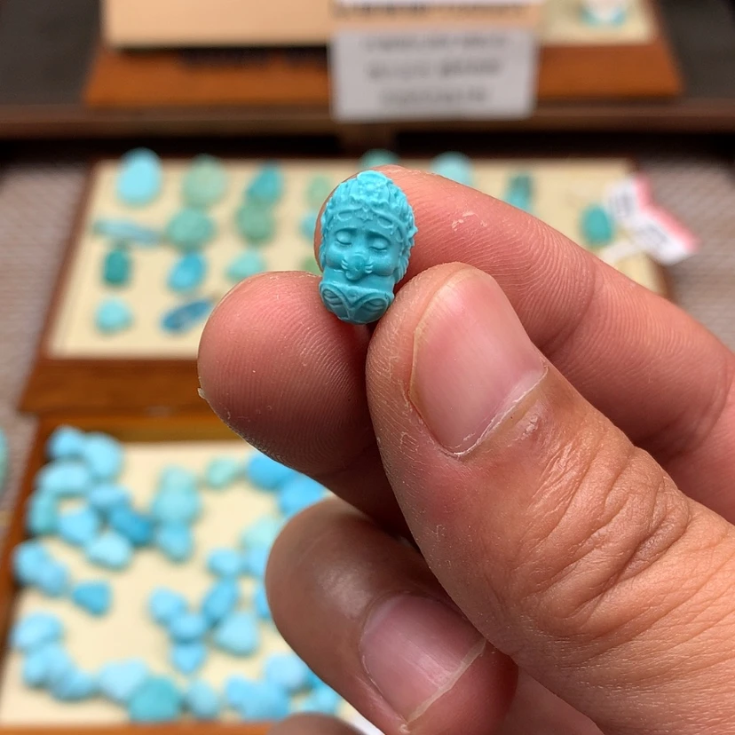 【闪购商品】绿松石未镶嵌颈饰10