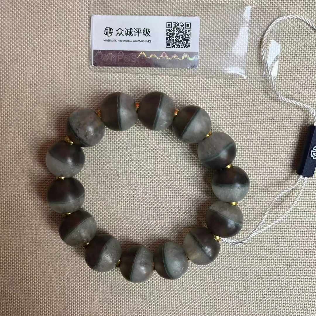 一线水晶玛瑙共生手串 YZ1464［燕赵造物司］