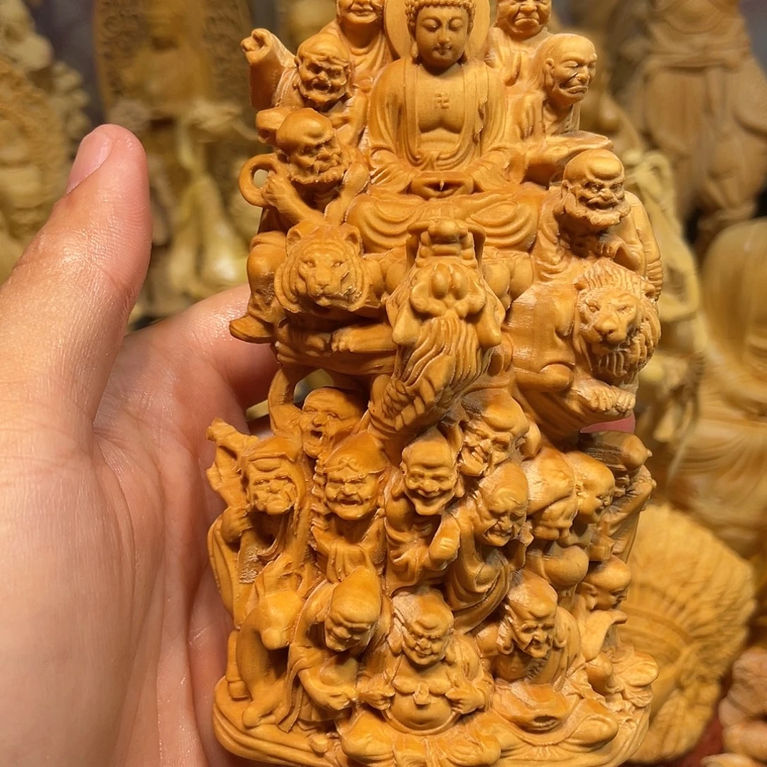 黄杨木黄杨木十八罗汉