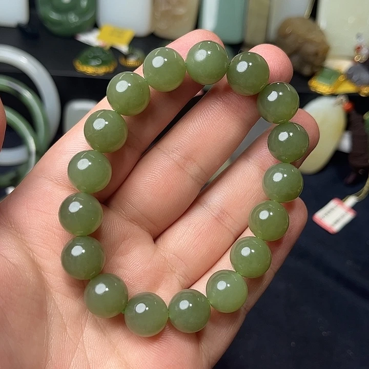 和田玉未镶嵌手链32