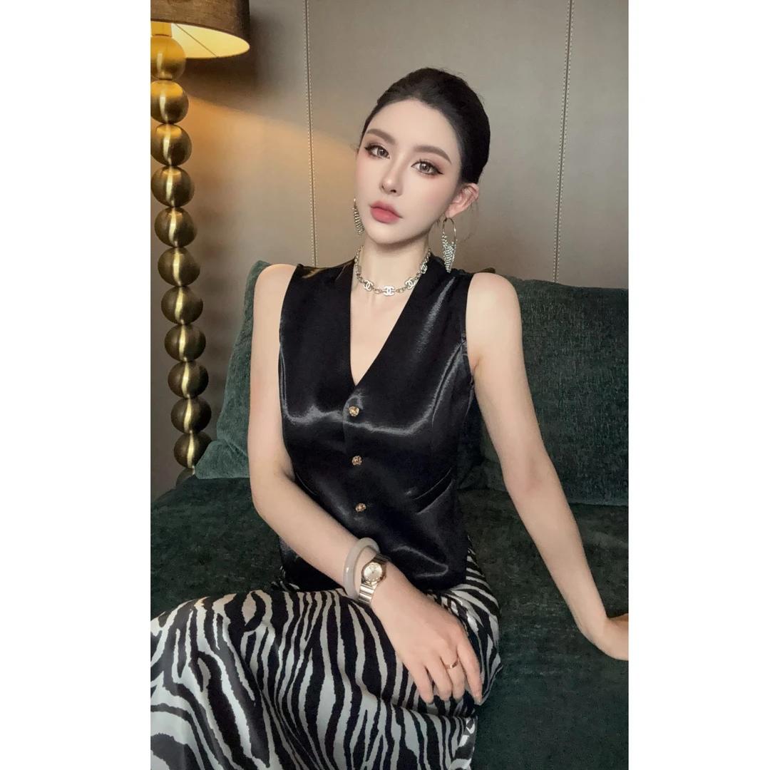 SS姗姗 时尚气质百搭设计师款轻奢上衣50675178--445