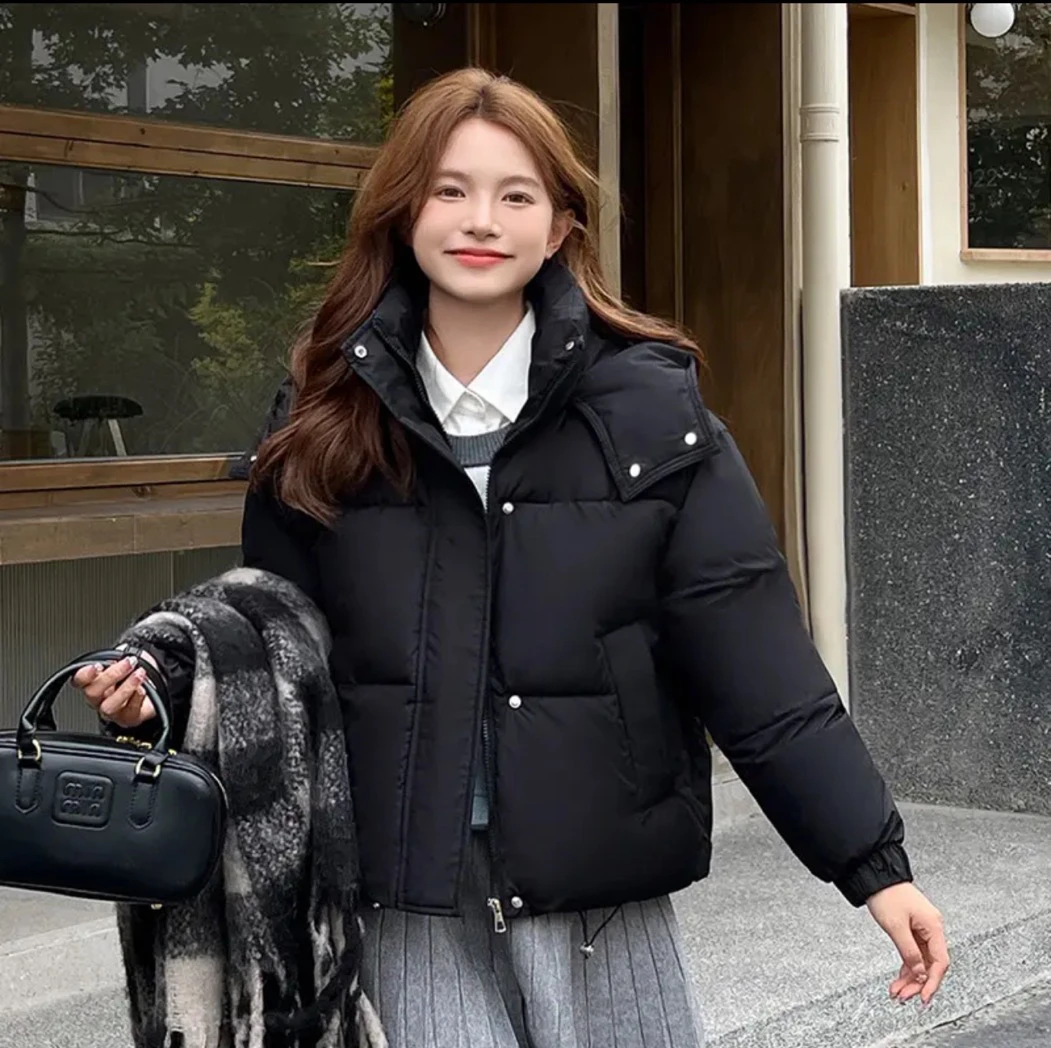 【刘叮铃专属】2024新款爆款棉衣女短款冬季加厚宽松韩版棉服