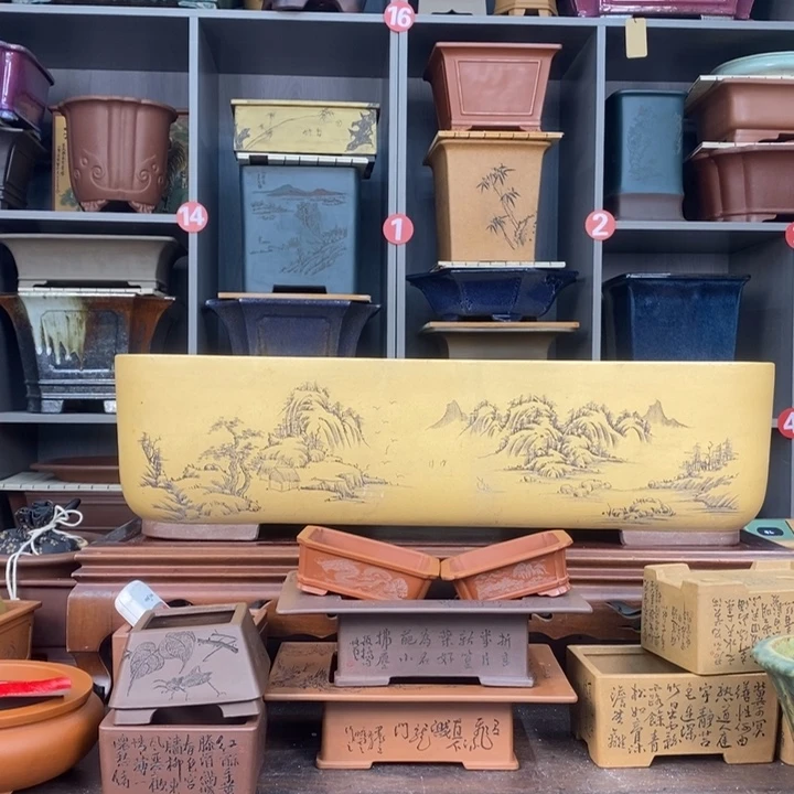 红陶好****安宜兴紫砂花盆