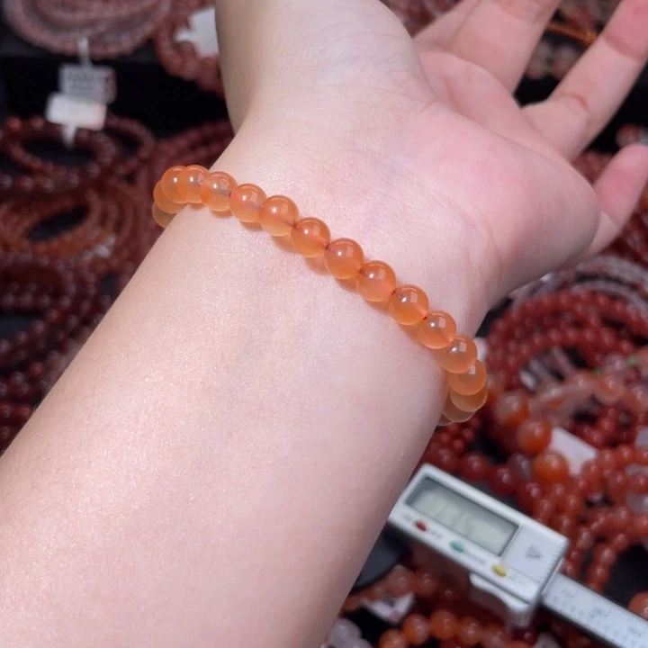 南红玛瑙未镶嵌5.9咪冰橘2452