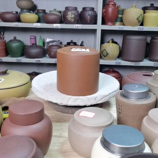 茶叶罐紫砂半斤装牛鼻盖降坡泥不退不换231