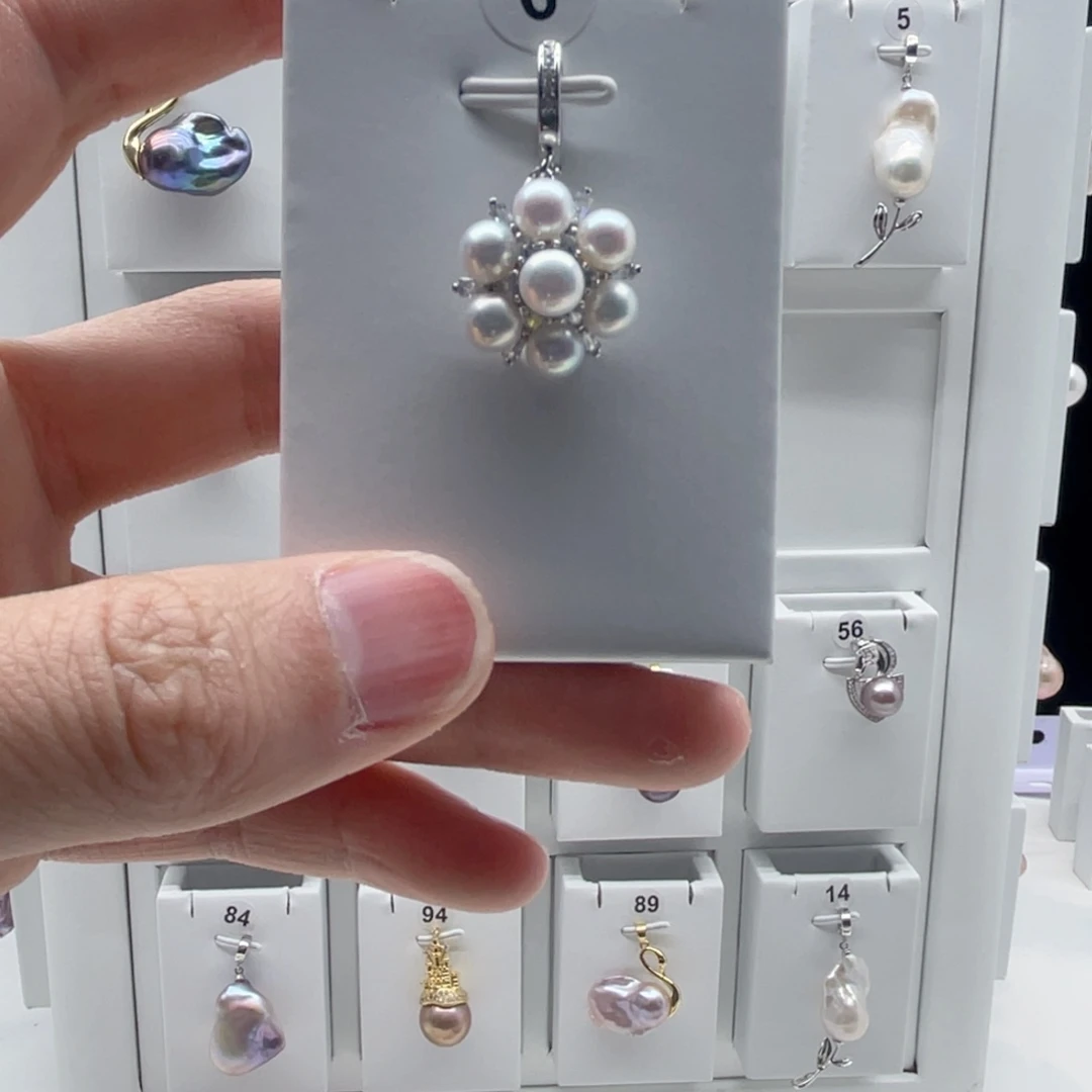 淡水珍珠颈饰合金