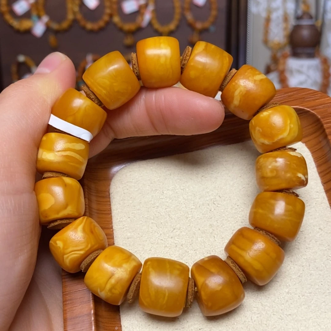 【闪购商品】手链蜜蜡未镶嵌哈*弓手串