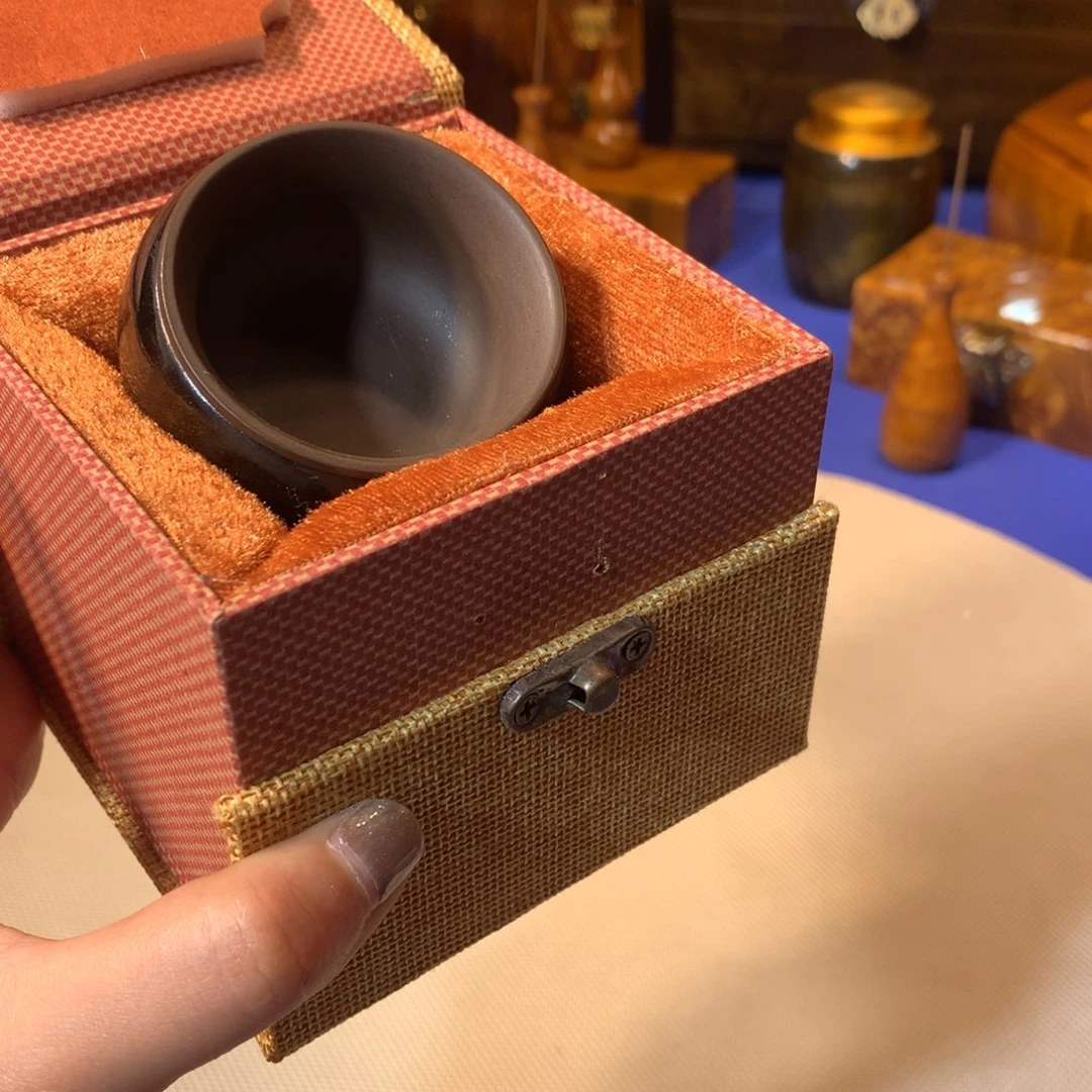 金丝楠阴沉木茶杯