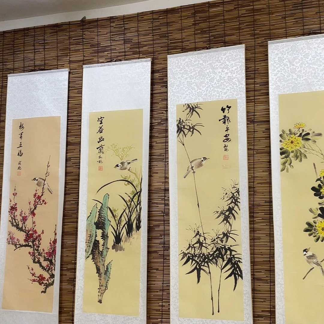 国画老师手笔手绘作品N