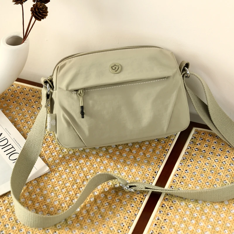 零钱包女小包包牛津布夏季新款女士包帆布迷你多隔层斜挎单肩背包