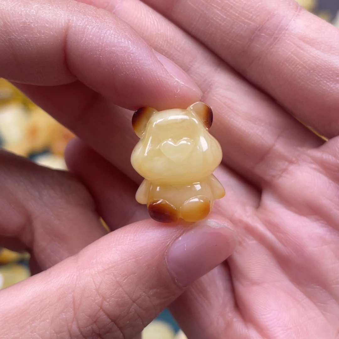 未镶嵌琥珀裸石蜜蜡