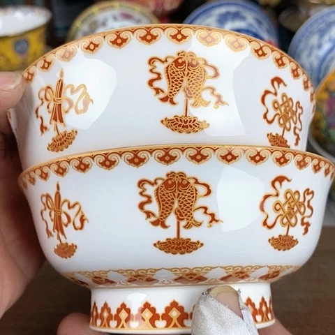 景德镇陶瓷藏式茶碗