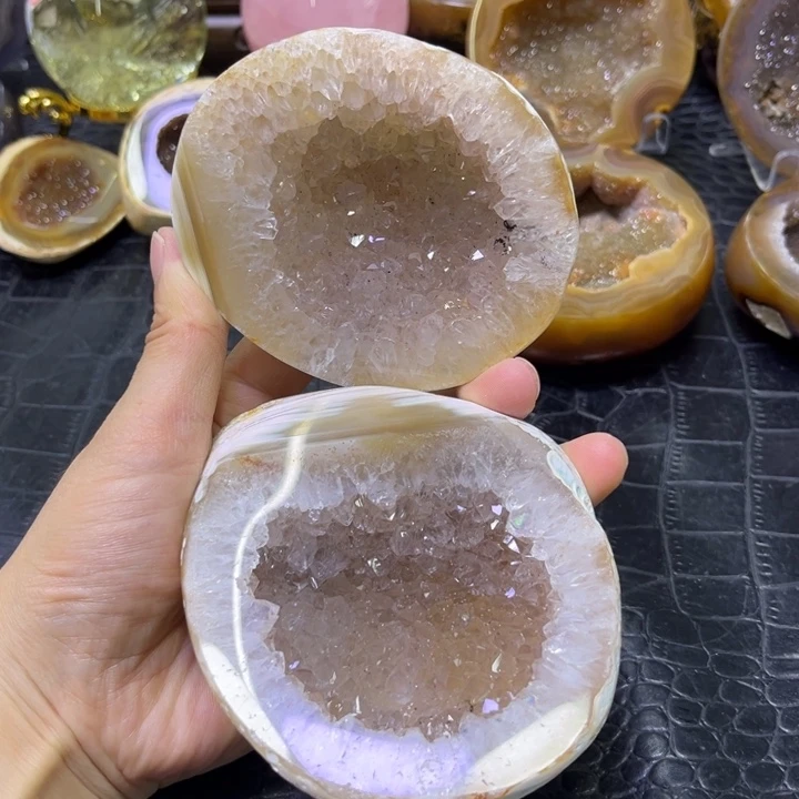 未镶嵌发饰水晶仙女紫盆