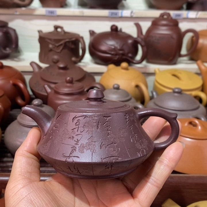 茶壶紫砂V***S微瑕处理一把