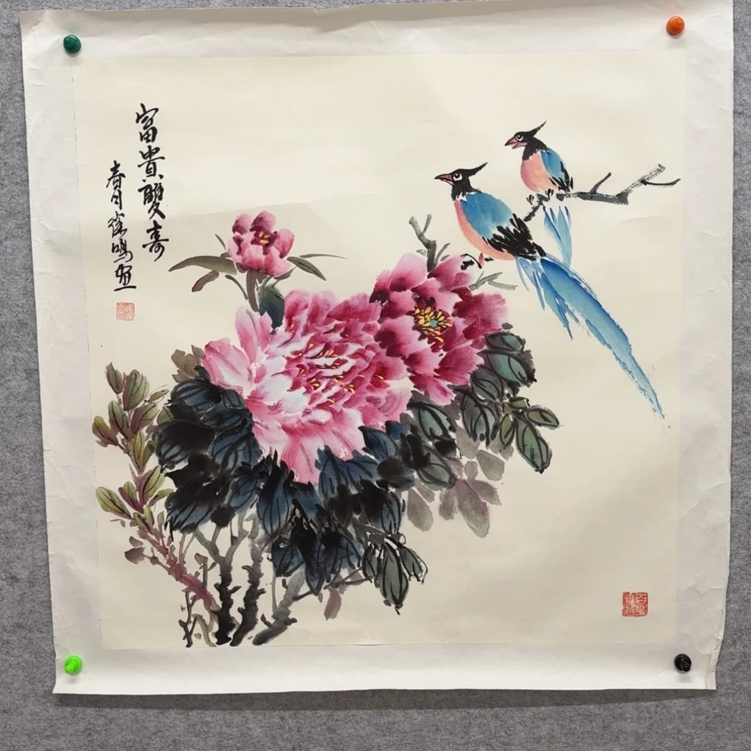 国画花鸟等多种鸟类的栖息环境和