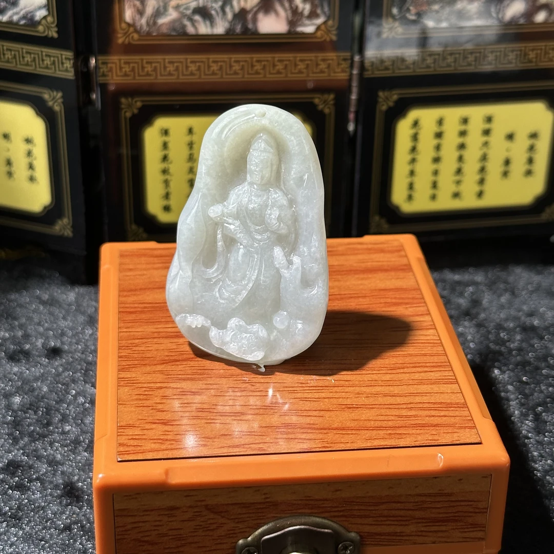 5319-天然翡翠-观音