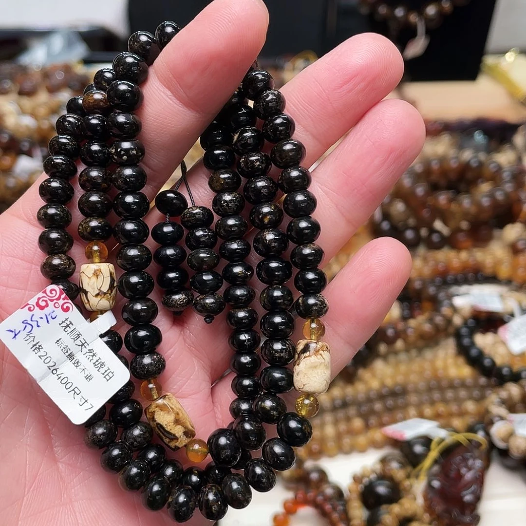 琥珀裸石未镶嵌怡*七20459