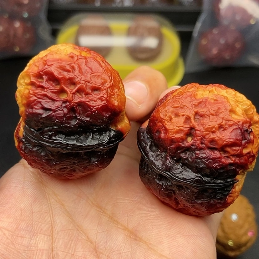 【闪购商品】把件文玩核桃43尺霸王蟾