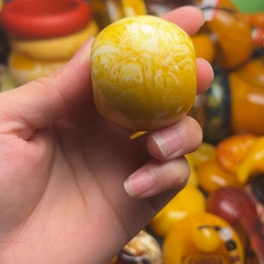 未镶嵌琥珀手链蜜蜡