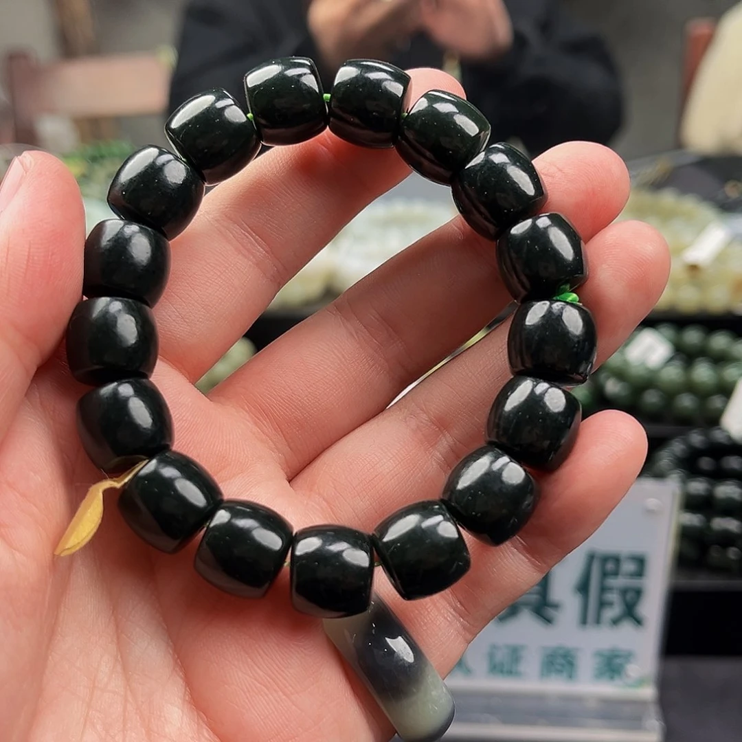 和田玉手串未镶嵌