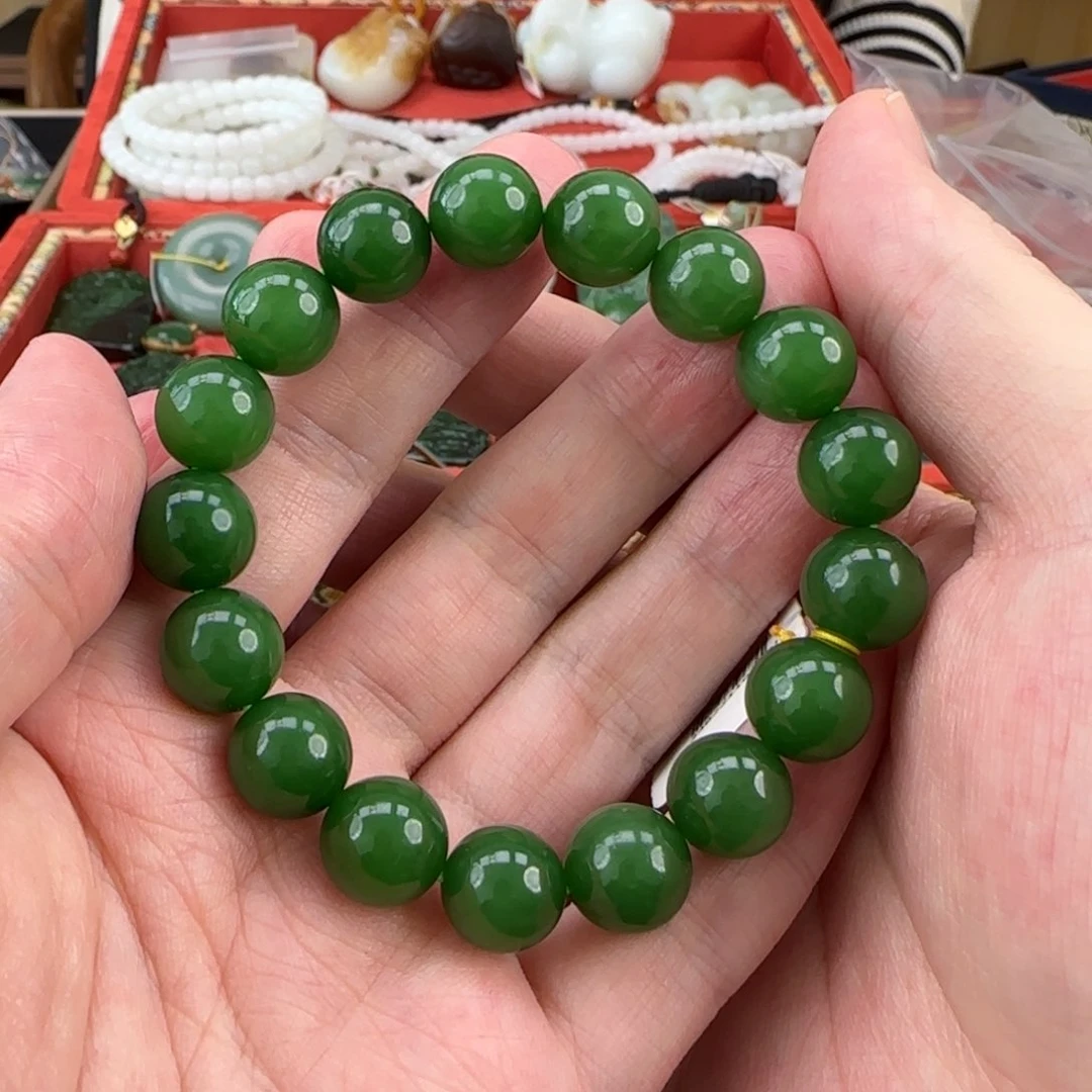 和田玉挂件未镶嵌单圈