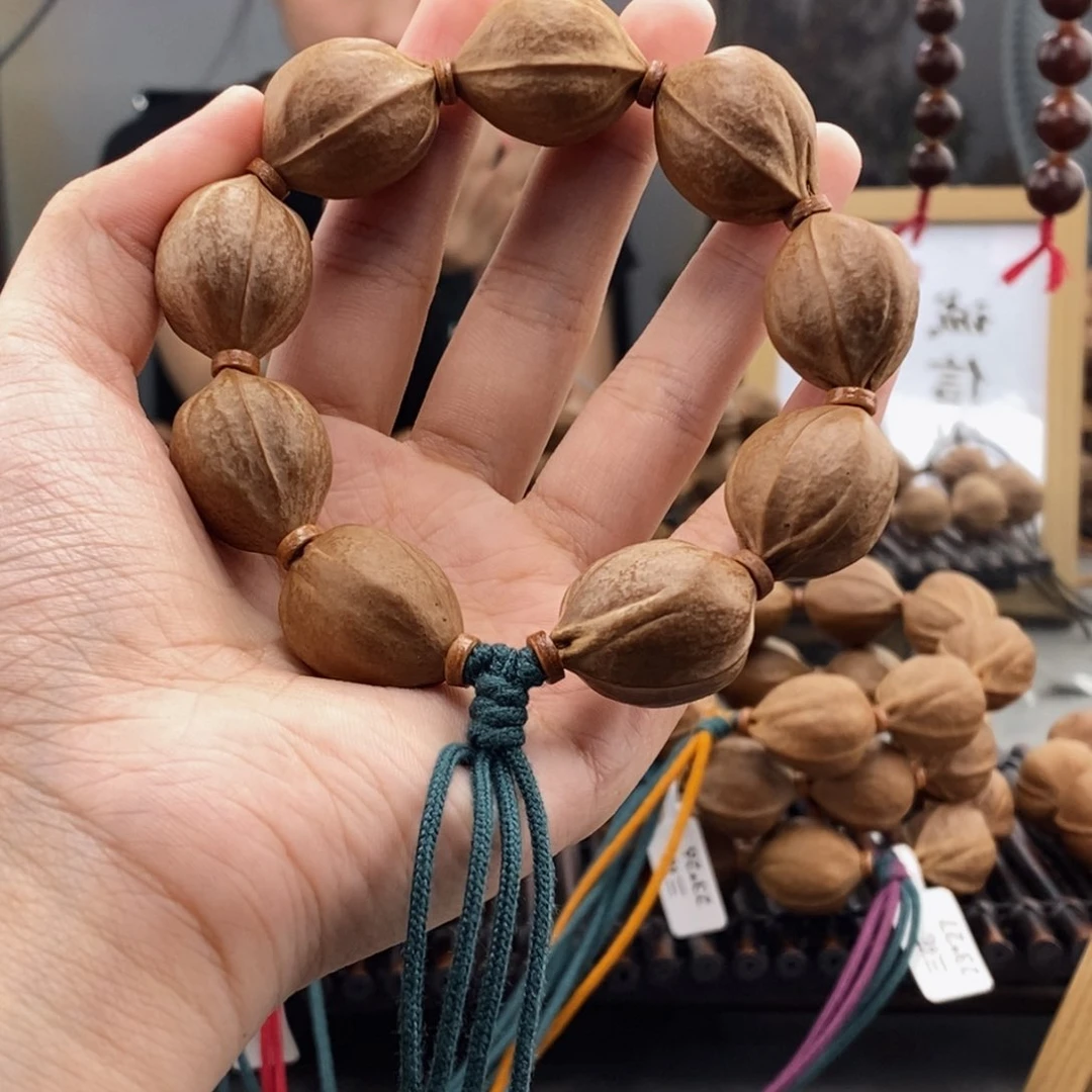 手串橄榄核S*梅林铁