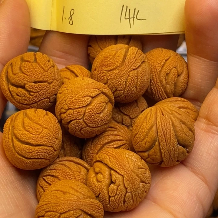 桃核吊坠秦岭龙纹18尺寸