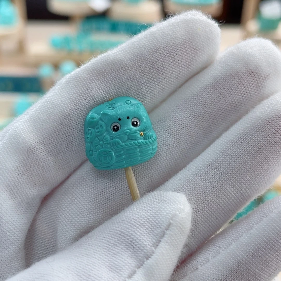 绿松石珠宝奇石未镶嵌