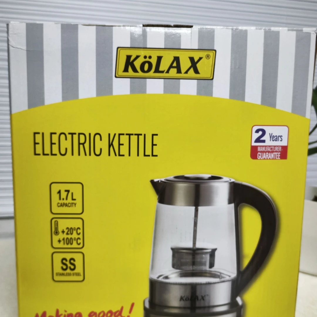 A309 【KOLAX】德国品质养生壶恒温保温一体煮水壶自动断电玻璃壶