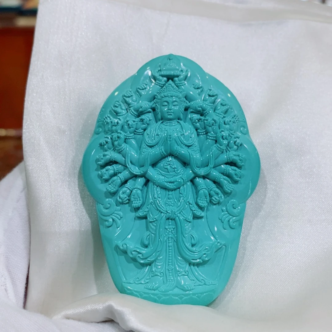 绿松石未镶嵌珠宝奇石